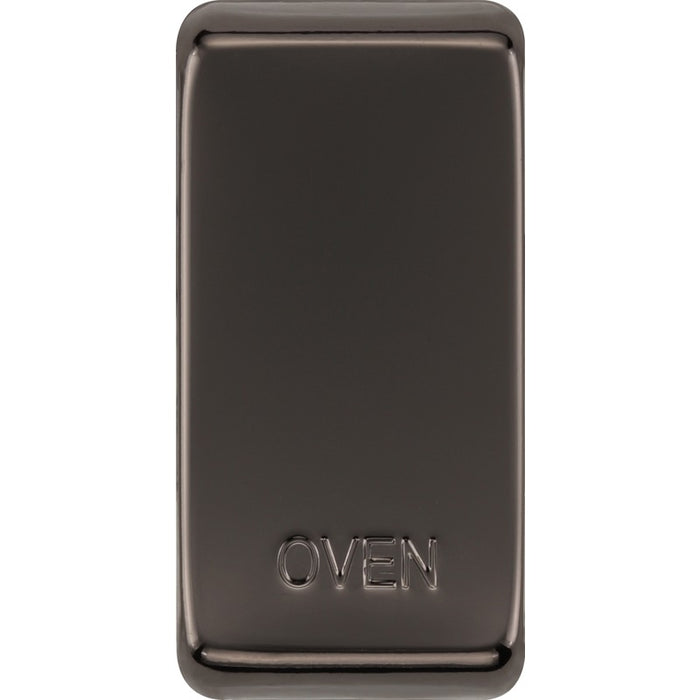BG RROVBN Nexus Grid Rocker Embossed (OVEN) - Black Nickel - westbasedirect.com