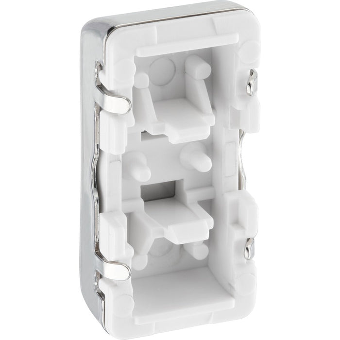 BG RRUPBS Nexus Grid Rocker Unprinted - Brushed Steel - westbasedirect.com