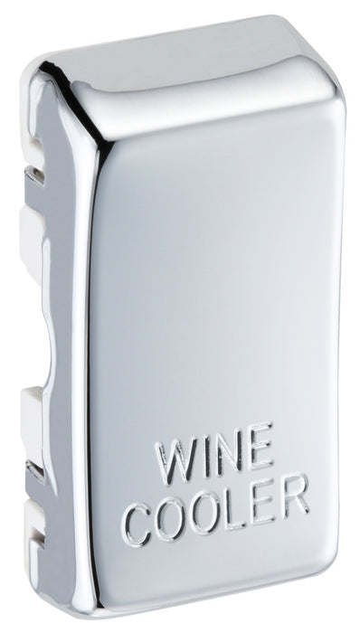 BG RRWCPC Nexus Grid Rocker Embossed (WINE COOLER) - Polished Chrome - westbasedirect.com