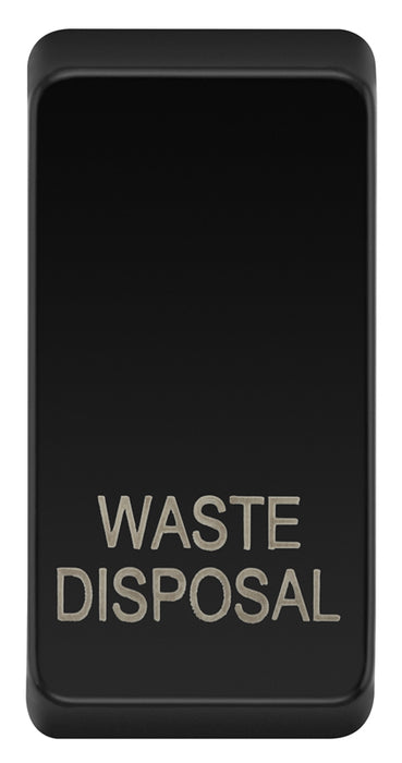 BG Evolve RRWDISPCDB Grid Rocker Printed (WASTE DISPOSAL) - Black - westbasedirect.com