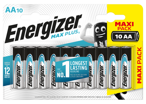 Energizer E301324400 MaxPlus AA | 10 Pack - westbasedirect.com
