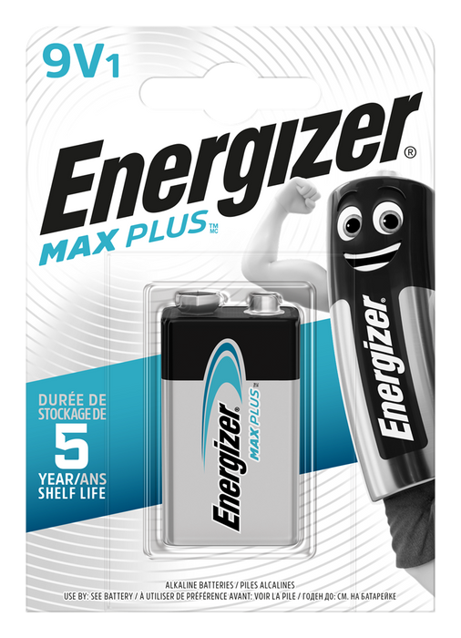 Energizer E301323300 MaxPlus 9V | 1 Pack - westbasedirect.com