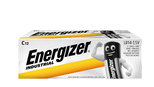 Energizer E300824400 Industrial C | Box of 12 - westbasedirect.com