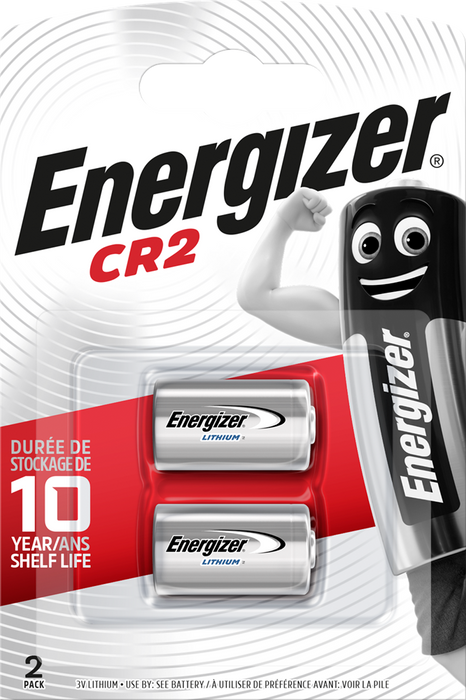 Energizer E300783800 Lithium Photo CR2 | 2 Pack - westbasedirect.com