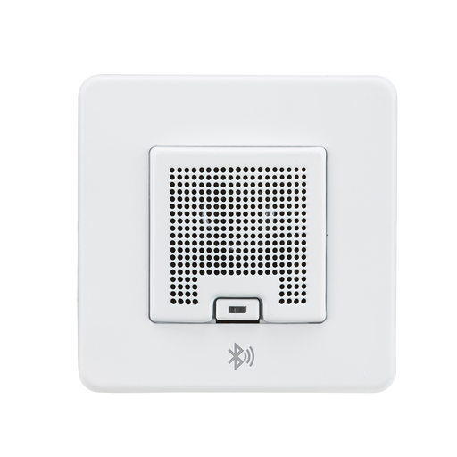 Knightsbridge SFBLUEMW Screwless 3W RMS Bluetooth Speaker Outlet - Matt White - westbasedirect.com