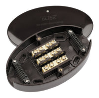 Click WA222 60A Junction Box 3 Terminal Brown