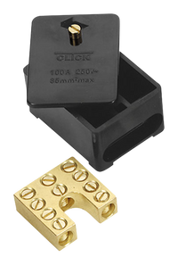 Click WA227 100A Single Pole 5x35mm² Link Box
