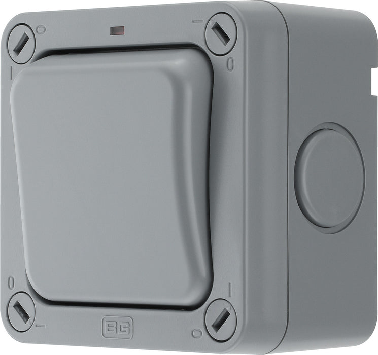 BG WP12 Weatherproof Nexus Storm 20AX 1G 2-Way Switch - westbasedirect.com