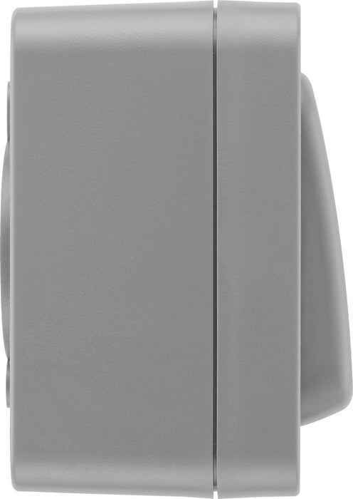 BG WP14S Weatherproof Nexus Storm 20AX 1G 1-Way Retractive Switch(PRESS) Slim - westbasedirect.com