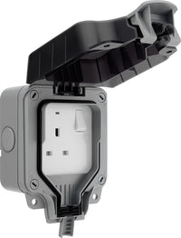 BG WP21-02 Weatherproof Nexus Storm 13A 1G Switched Socket