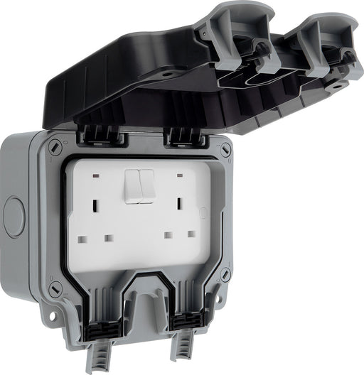 BG WP22 Weatherproof Nexus Storm 13A 2G Switched Socket - westbasedirect.com