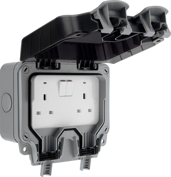 BG WP22 Weatherproof Nexus Storm 13A 2G Switched Socket - westbasedirect.com