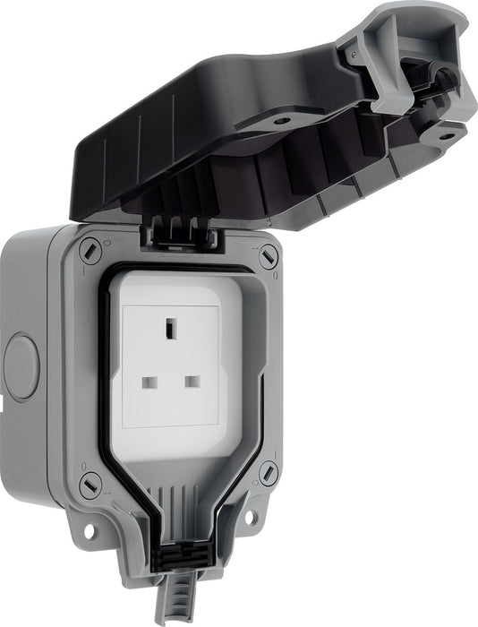 BG WP23 Weatherproof Nexus Storm 13A 1G Unswitched Socket - westbasedirect.com