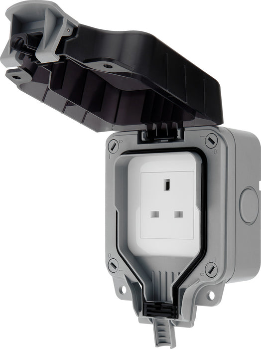 BG WP23 Weatherproof Nexus Storm 13A 1G Unswitched Socket - westbasedirect.com