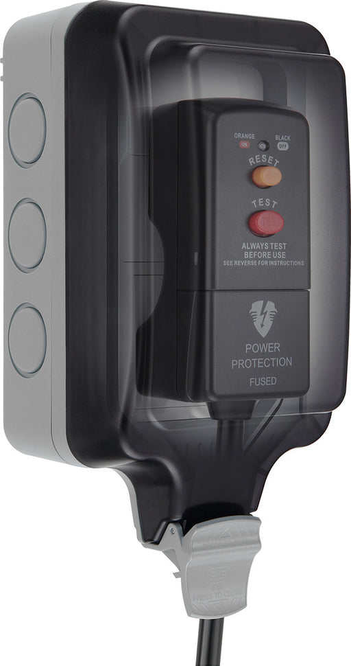 BG WP23L Weatherproof Nexus Storm 13A 1G Unswitched Socket Large House - westbasedirect.com