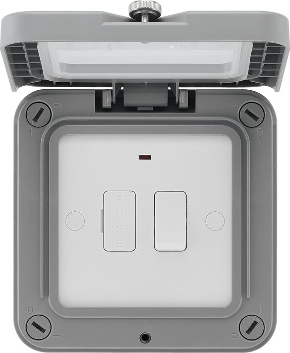 BG WP53 Weatherproof Nexus Storm 13A Switched Fused + Power Indicator - westbasedirect.com