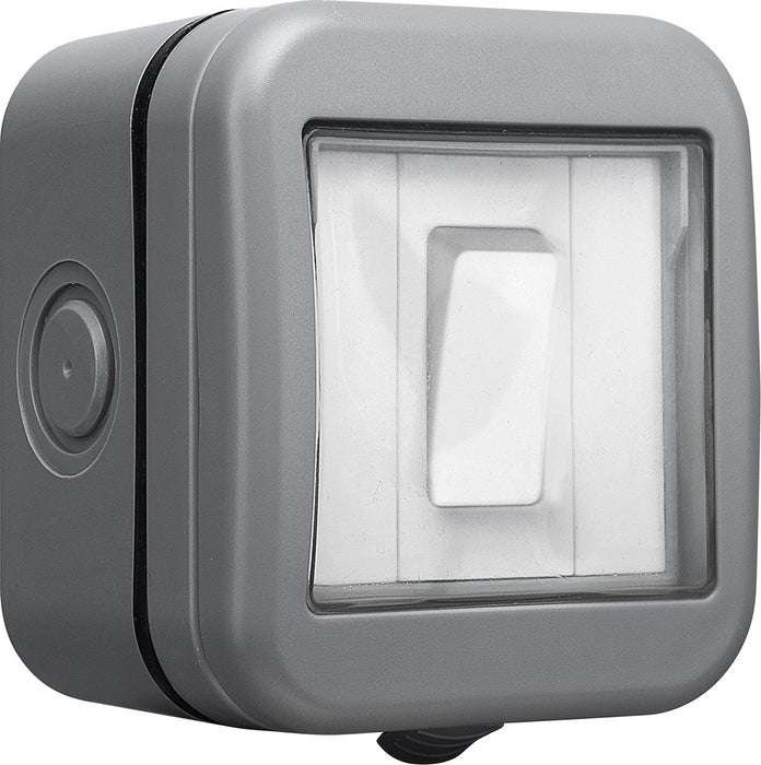 BG WPB12 Weatherproof IP55 10AX 1G 2-Way Switch - westbasedirect.com