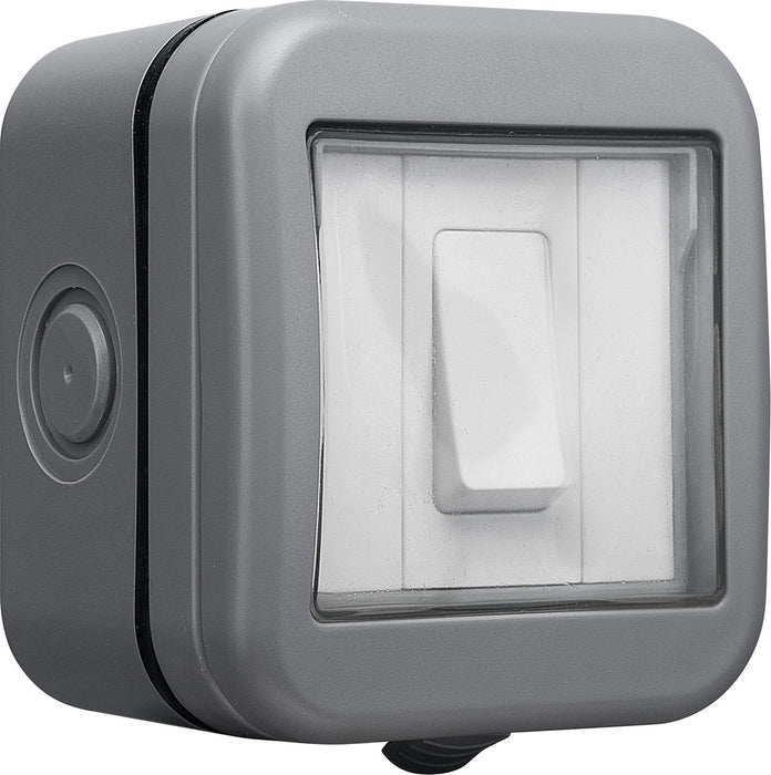 BG WPB12 Weatherproof IP55 10AX 1G 2-Way Switch - westbasedirect.com