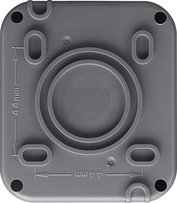 BG WPB42 Weatherproof IP55 10AX 2G 2-Way Switch - westbasedirect.com