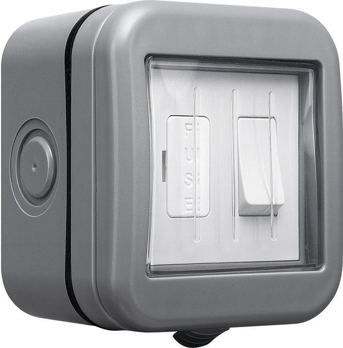 BG WPB50 Weatherproof IP55 13A Switched Fused Spur Unit - westbasedirect.com