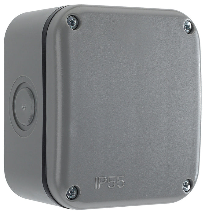 BG WPBJBS Weatherproof IP55 Square Junction Box - westbasedirect.com