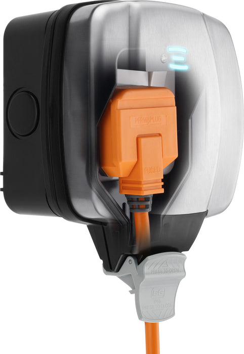 BG WPL21 Weatherproof Decorative 13A 1G DP Switched Socket - westbasedirect.com