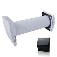 Blauberg AERIS-MINI-BLK Aeris-Mini Decentralised Single Room Heat Recovery Unit - Black Cowl