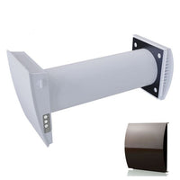 Blauberg AERIS-MINI-BRO Aeris-Mini Decentralised Single Room Heat Recovery Unit - Brown Cowl