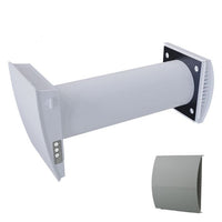 Blauberg AERIS-MINI-GRY Aeris-Mini Decentralised Single Room Heat Recovery Unit - Grey Cowl