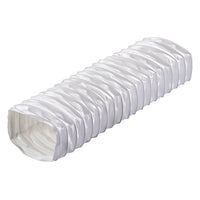 Blauberg 204x60mm x 3m Blauflex White Rectangular Flat PVC Flexible Ducting
