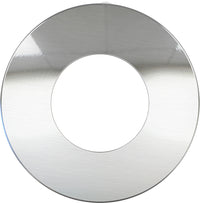 Luceco EFTBZFBS Bezel Accessory Flat - Brushed Steel
