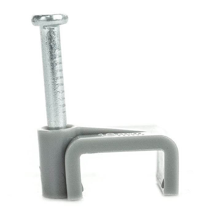 BG CCF2.5/50 Grey Twin & Earth 2.5mm Cable Clips - 50 Pack - westbasedirect.com