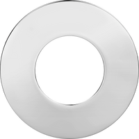 Luceco EFCFBZPC FType Compact Bezel Accessory Flat - Polished Chrome