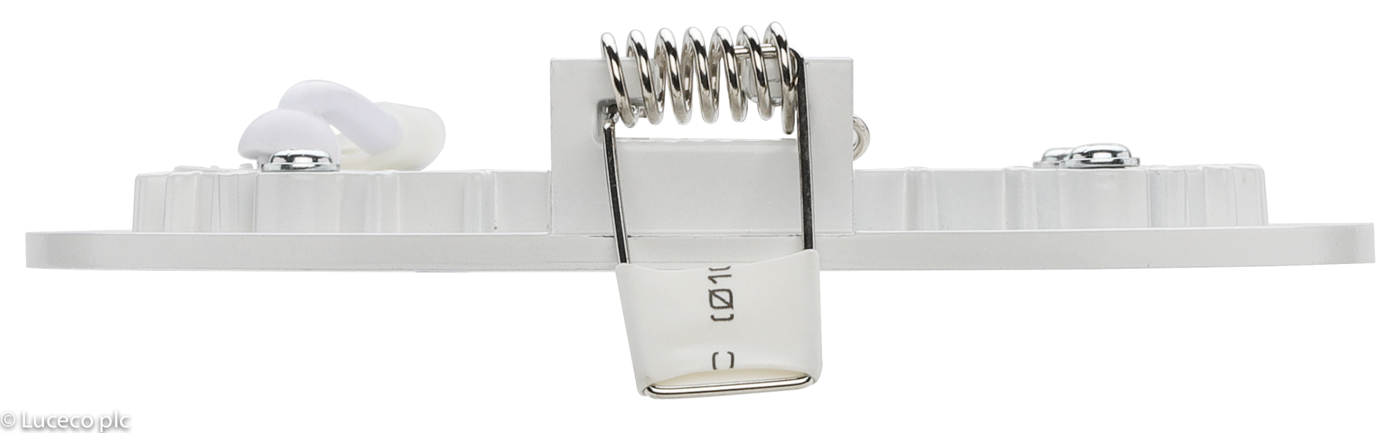 Luceco LuxPanel Eco Circular Ø120mm 6W 4000K Standard Slimline LED Downlight - westbasedirect.com