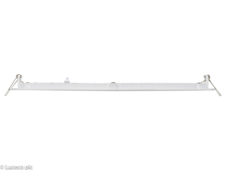 Luceco LuxPanel Eco Circular Ø300mm 24W 3000K Standard Slimline LED Downlight - westbasedirect.com