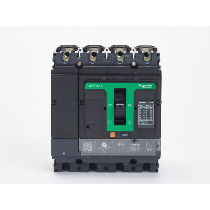 Schneider Electric SE160QCB3LSM LoadCentre KQ 4P 160A MCCB Incomer for Type B Split Metered Board - westbasedirect.com