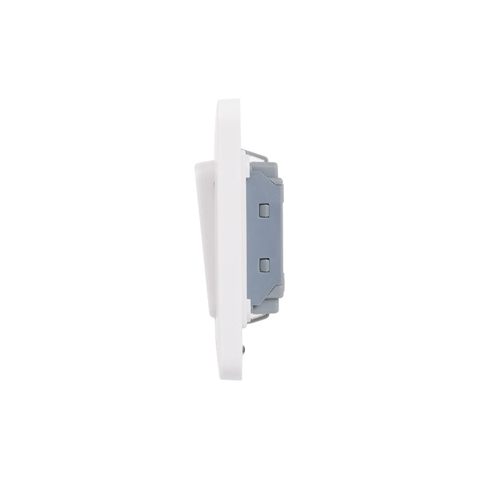 Schneider Electric GGBL1014WS Lisse White Moulded 10AX 1G Intermediate Wide Rocker Switch (Display Packaged) - westbasedirect.com