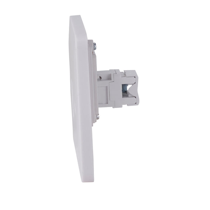 Schneider Electric GGBL7071C5 Lisse White Moulded Single RJ45 CAT5e Data Socket - westbasedirect.com