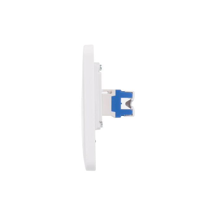 Schneider Electric GGBL7071C5S Lisse White Moulded Single RJ45 CAT5e Data Socket (Display Packaged) - westbasedirect.com