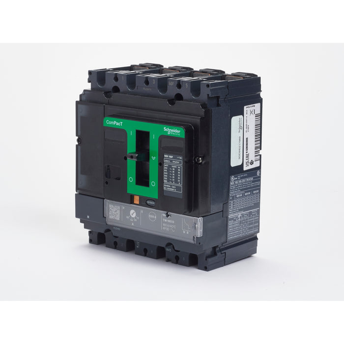 Schneider Electric SE160QCB3LSM LoadCentre KQ 4P 160A MCCB Incomer for Type B Split Metered Board - westbasedirect.com