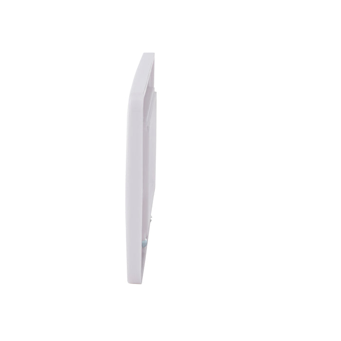 Schneider Electric GGBL8080 Lisse White Moulded 2G 4 Module Euro Plate - westbasedirect.com