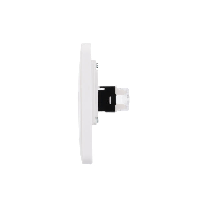 Schneider Electric GGBL7071C6S Lisse White Moulded Single RJ45 CAT6 Data Socket (Display Packaged) - westbasedirect.com