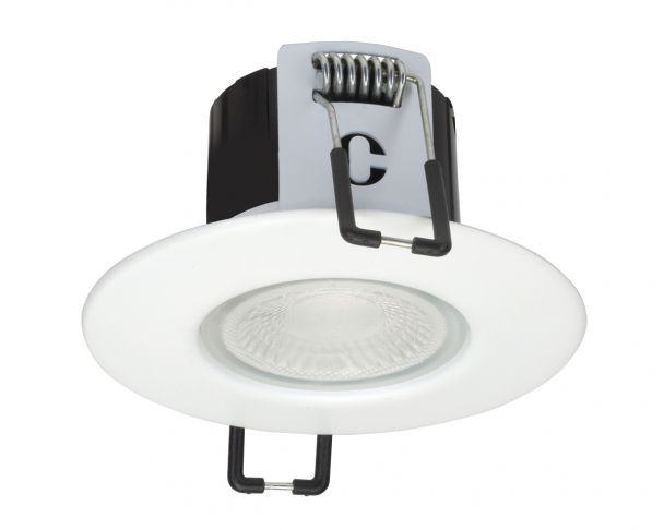 Collingwood DLT388MW5540 H2 Lite 460 4.3W Dimmable LED Fire-Rated Downlight 4000K Matt White - westbasedirect.com