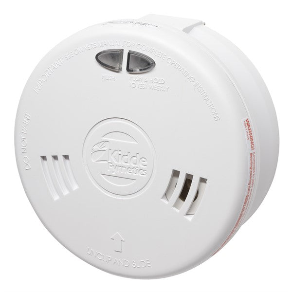 Kidde 2SFW Slick Mains Optical Smoke Alarm with Alkaline Battery Back-Up - westbasedirect.com