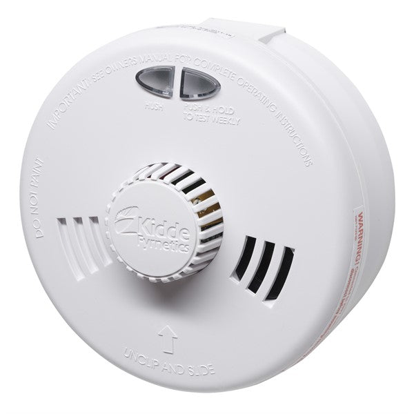 Kidde 3SFW Slick Mains Powered Heat Alarm with Alkaline Battery Backup - westbasedirect.com