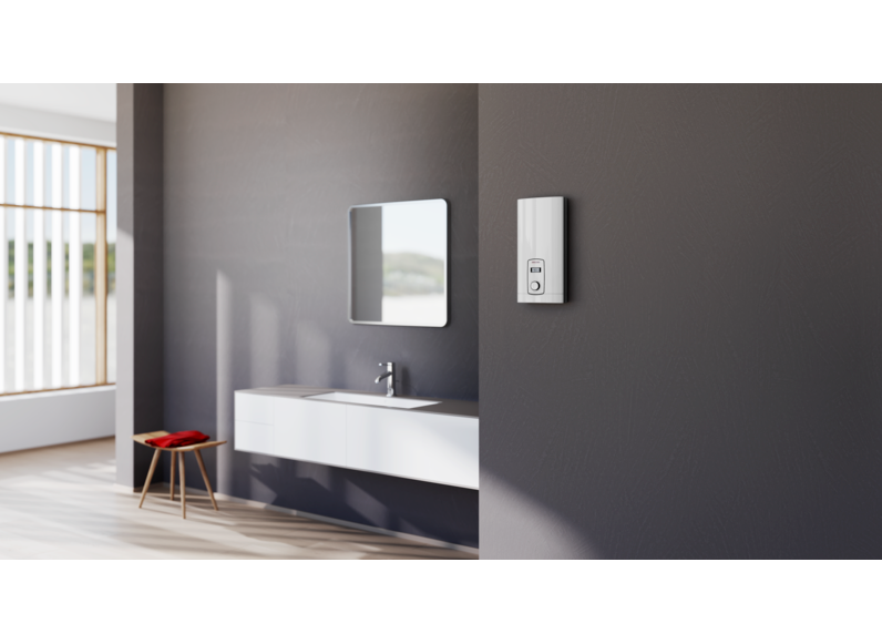 Stiebel Eltron 203865 DHB-E 27 LCD Set Comfort Instantaneous Water Heater (3 Phase) IP25 27kW - westbasedirect.com