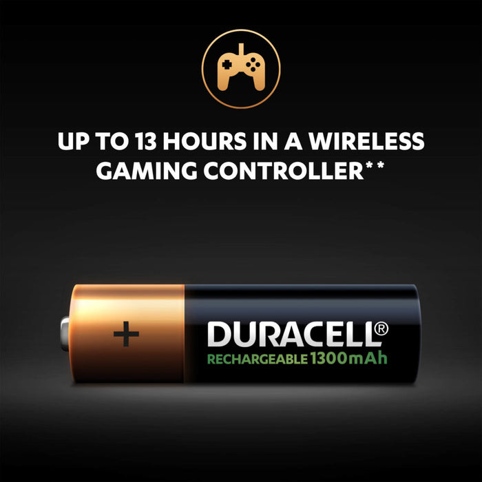 Duracell Rech. Plus AA 1300mAh | 4 Pack - westbasedirect.com