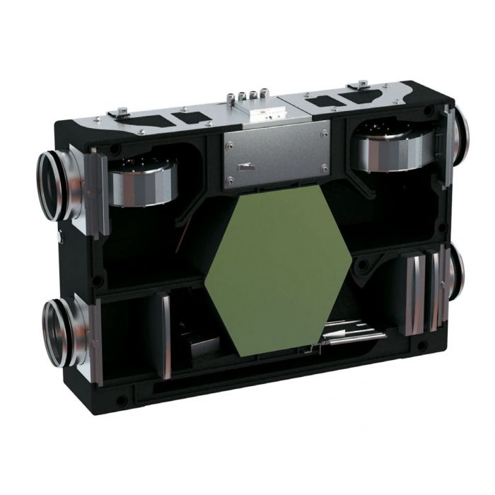 Blauberg EC-D5B-180-AK2 Komfort 2-Bed Flat or Apartment, Complete Horizontal MVHR Heat Recovery Ventilation Kit - westbasedirect.com