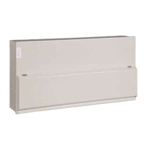 Hager VML916CU 16 Way Split Load High Integrity Unpopulated CF Board 100A Switch 2x100A 30mA RCD - westbasedirect.com
