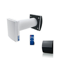 Blauberg VENTO-DUO-AIR-BLK Vento Duo-Air Decentralised Single Room Heat Recovery Unit - WiFi - Black Cowl
